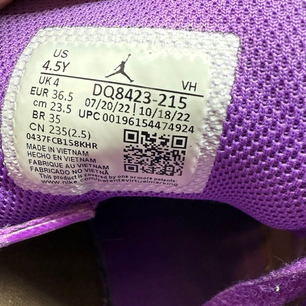Air Jordan 1 Mid "Palomino" (GS) Youth Size 4.5Y - Picture 10 of 11